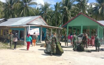 Komando Distrik Militer (Kodim) 1316/Boalemo resmi memulai pelaksanaan program TNI Manunggal Membangun Desa (TMMD)