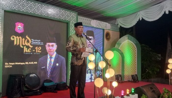 Buka MTQ ke-XII Bone Bolango, Iwan Mustapa: Ini Bukan Sekadar Lomba, Tapi Wahana Syiar Islam