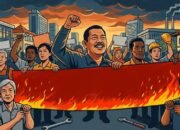 Ilustrasi Aksi May Day BARA API