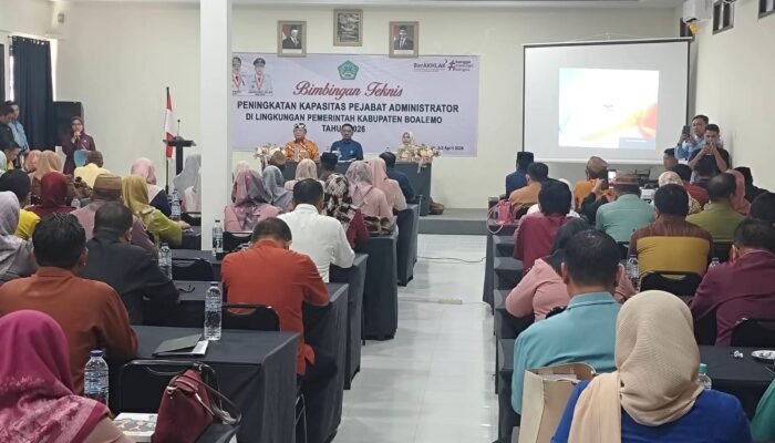 120 Pejabat Eselon III Pemkab Boalemo Ikuti Bimtek Peningkatan Kapasitas
