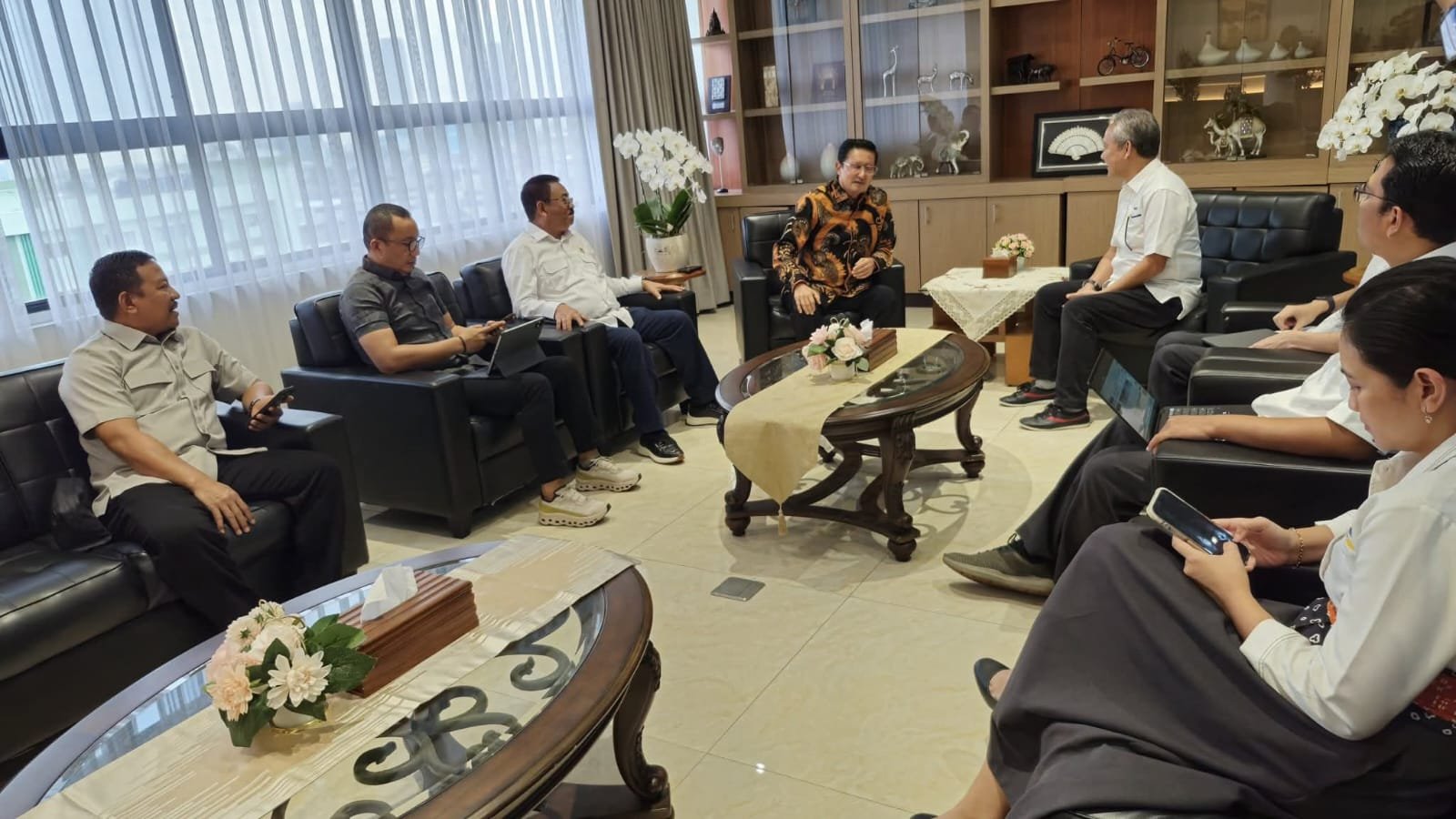 Didampingi Fadel Muhammad, Bupati dan Wabup Boalemo Lobi Kemenkeu Percepat Pembangunan Daerah