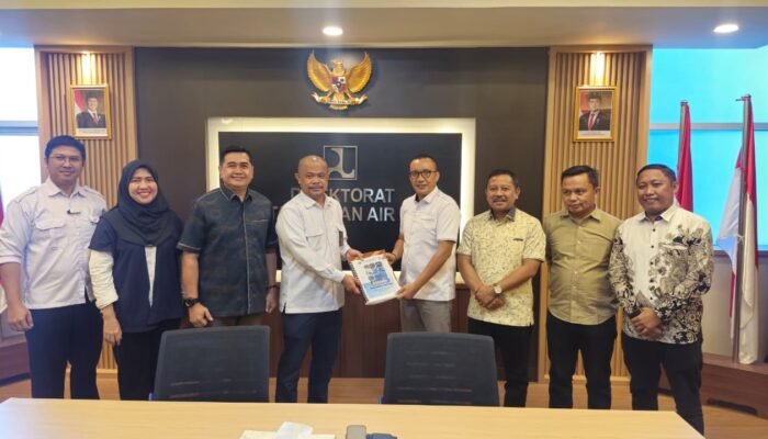 Temui Ditjen SDA Kementerian PU, Wabup Lahmuddin Bahas Pengelolaan Air Bersih