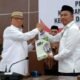 Bupati Bone Bolango Ismet Mile menyerahkan LKPJ Kepala Daerah Tahun Anggaran 2025 kepada Ketua DPRD Faisal Yunus di Ruang Sidang Utama DPRD Kabupaten Bone Bolango.