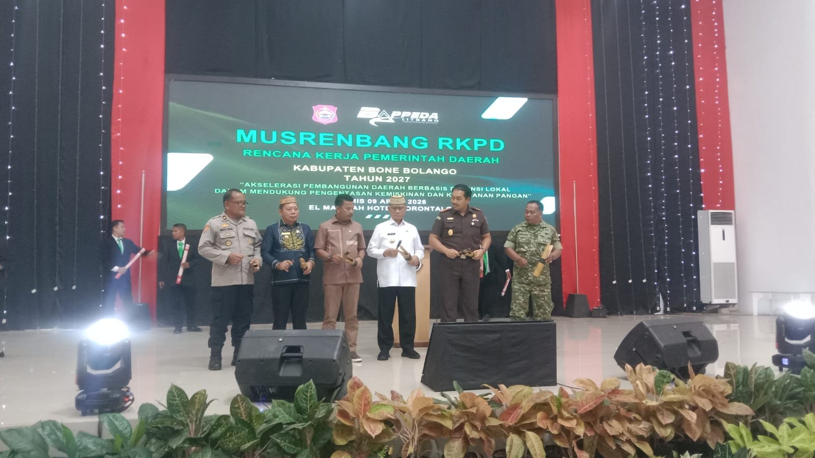 Musrenbang Kabupaten Bone Bolango. (Foto Ical)