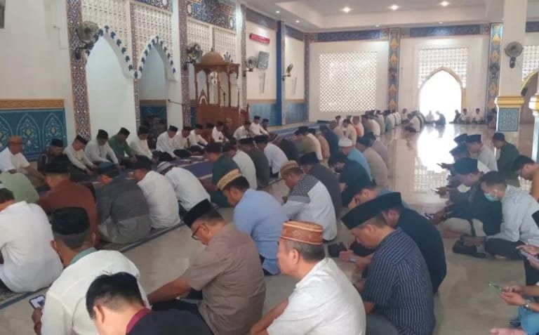 ASN di Lingkungan Pemkab Bone Bolango Ikuti Zikir dan Doa Bersama. (Foto Istimewa)