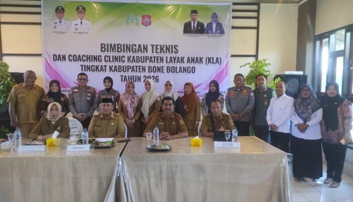 Perkuat Status Kabupaten Layak Anak, Pemkab Bone Bolango Gelar Bimtek dan Coaching Clinic