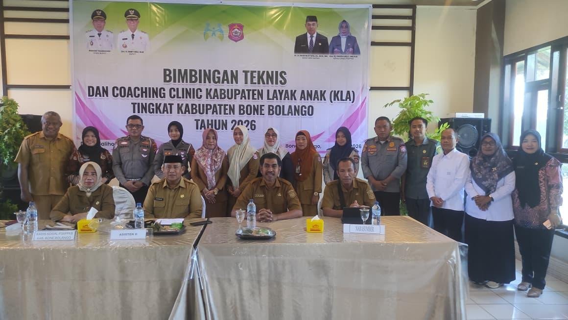 Loncat ke KLA Madya, Pemkab Bone Bolango Perkuat Sinergi Lewat Bimtek. (Foto Prokopim)