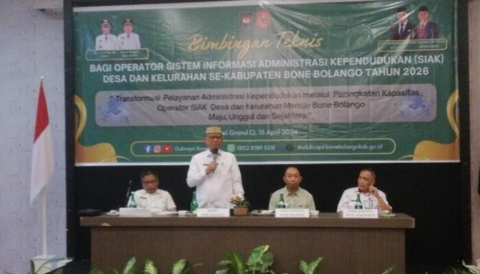 Tertib Administrasi SIAK Kunci Amankan Anggaran Bone Bolango