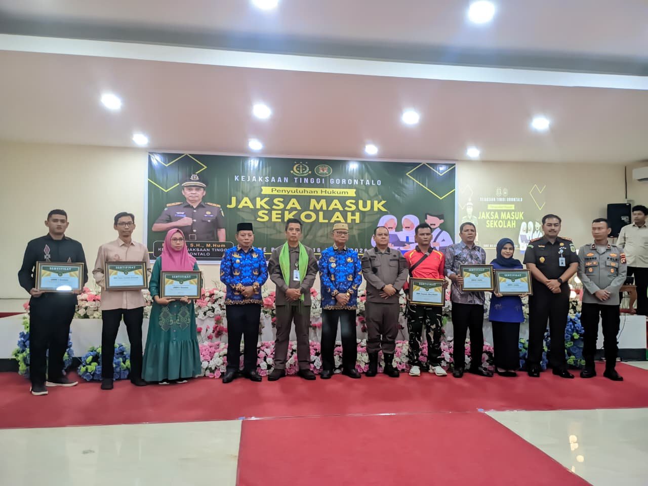 Pemkab Bone Bolango dan Kejati Gorontalo Gelar Jaksa Masuk Sekolah. (Foto Prokopim)