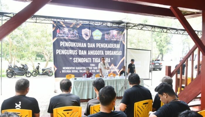 Kukuhkan Organisasi Senopati Tiga Dara, Lahmuddin : Pemuda Harus Jadi Motor Penggerak Ekonomi