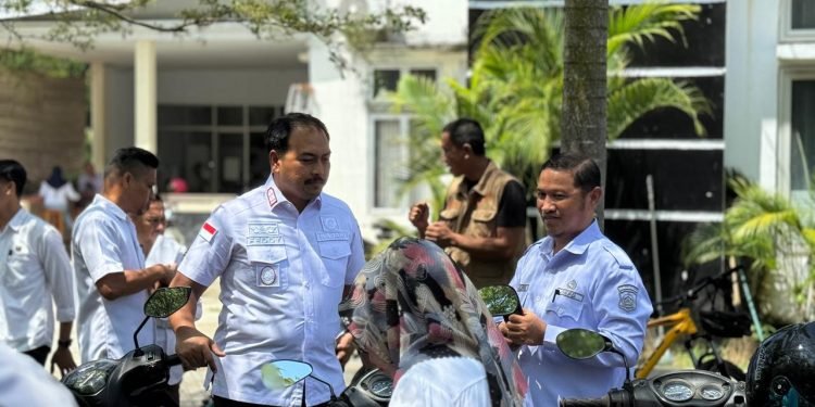 Kejari Bone Bolango Lakukan Inventarisasi Kendaraan Dinas