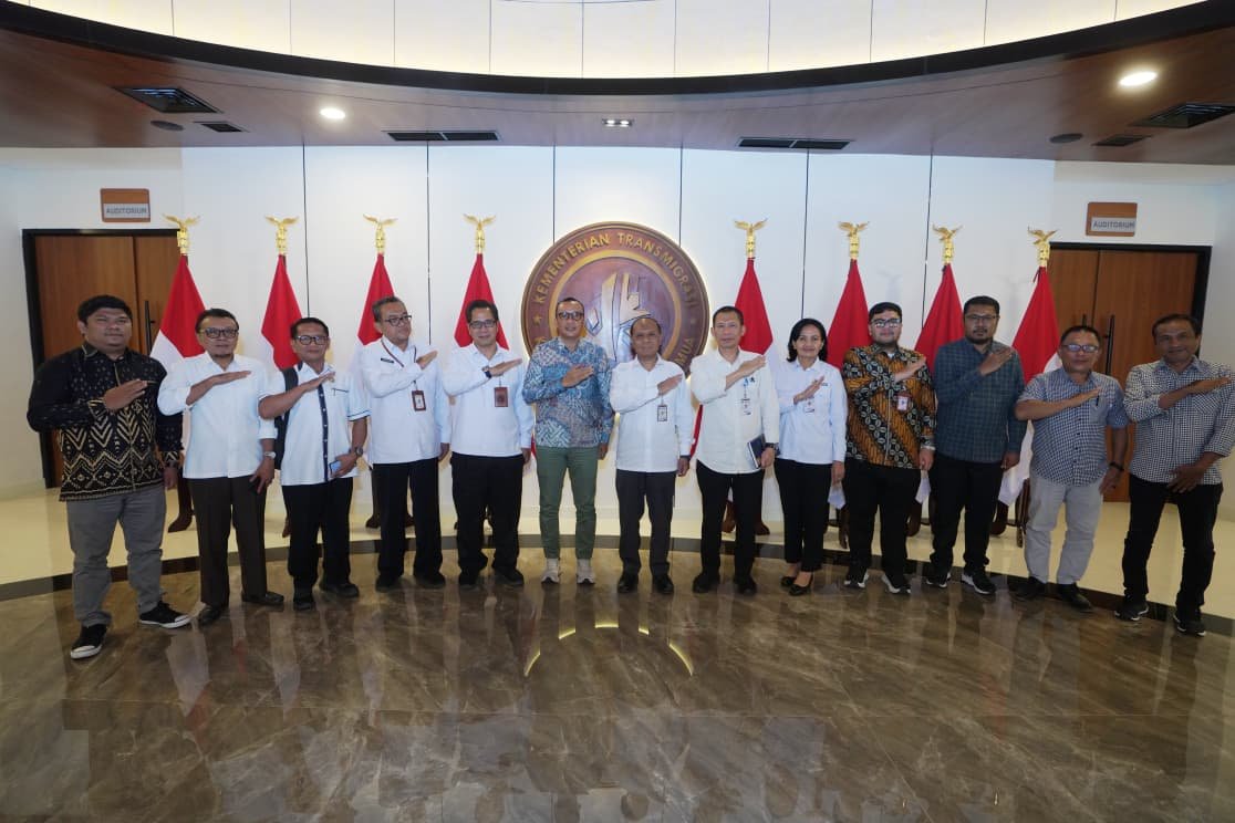 Wakil Bupati Kabupaten Boalemo melaksanakan kunjungan kerja ke Kementerian Ketenagakerjaan dan Transmigrasi