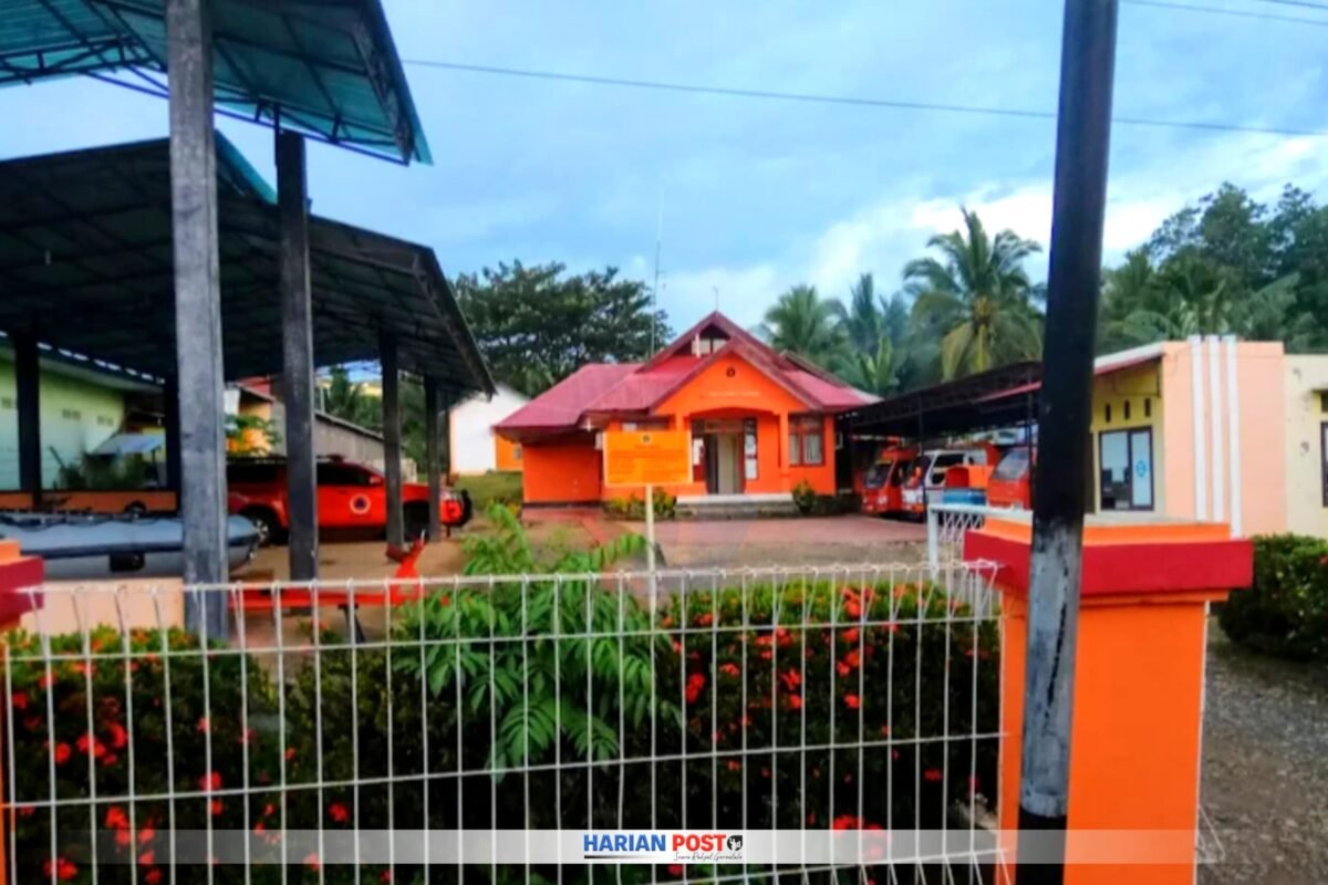 Kantor BPBD kabupaten Boalemo.