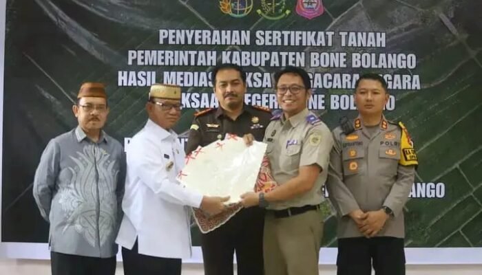 Gandeng Kejari dan BPN, Pemkab Bone Bolango Selamatkan Aset Daerah