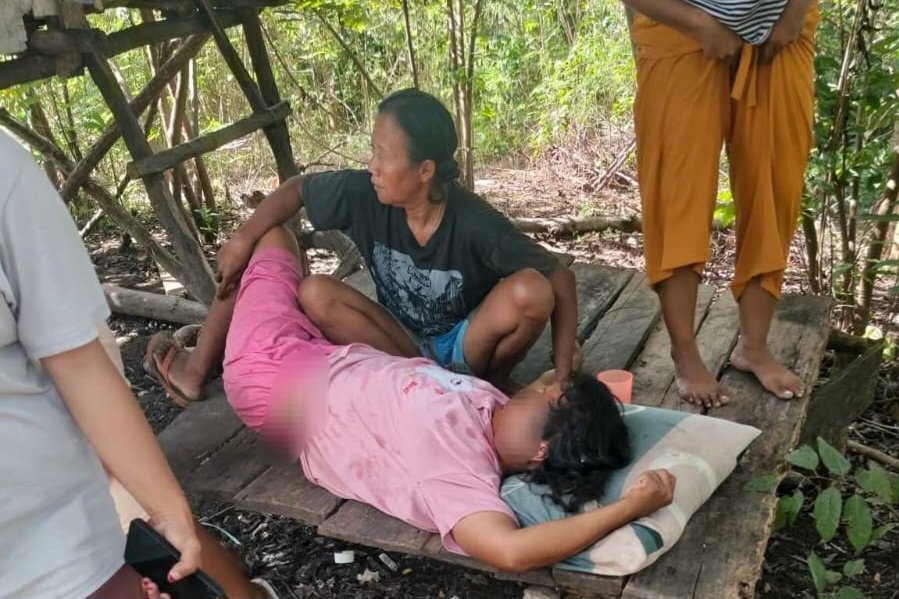 Warga Popayato yang Dilaporkan PT IGL ke Polisi, minum racun