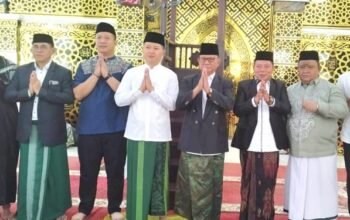 Momen Hangat Iduladha, Bupati dan Wabup Ajak Masyarakat Kuatkan Tekad Membangun Bone Bolango