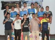 Foto Bersama Para Pemenang Turnamen Badminton KKP Unigo Tahun 2026 di Desa Duhiada'a
