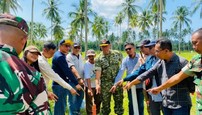 Sambut Tim Kemenhan, Lahmuddin : Pembangunan Batalyon di Boalemo Jadi Sumber Pertumbuhan Ekonomi Baru
