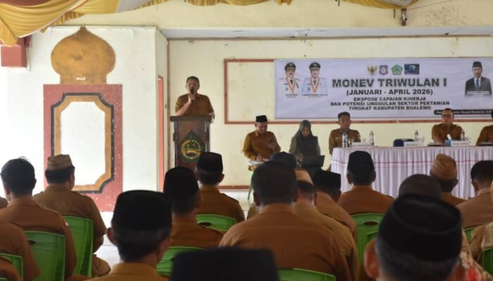 Rum Ajak Camat dan Kades di Boalemo Ikut Terlibat dalam Sukseskan Program Pertanian