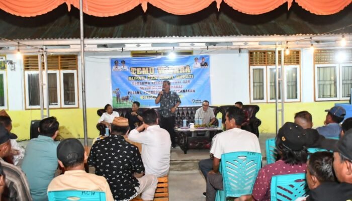 Temu Wicara dengan Petani Wonosari, Rum Pagau Sampaikan Program Unggulan Pemkab Boalemo