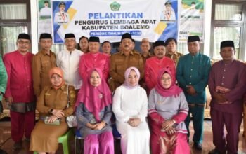 Pelantikan Pengurus Lembaga Adat Boalemo. (Foto Prokopim)