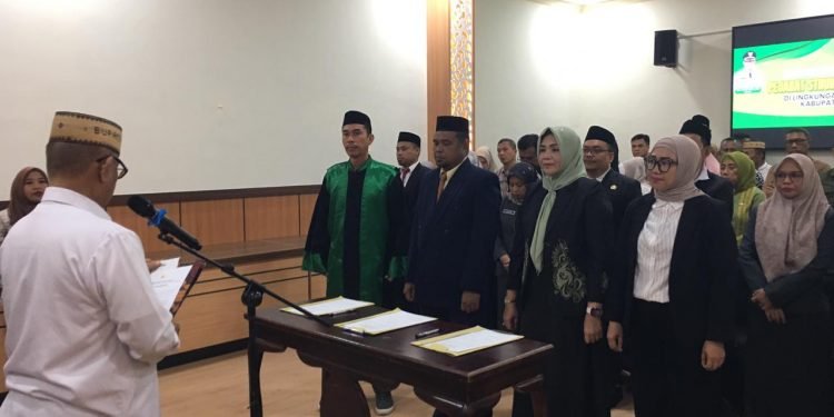 Pelantikan Dewan Pendidikan di Kabupaten Bone Bolango. (Foto: Kominfo Bonebol)