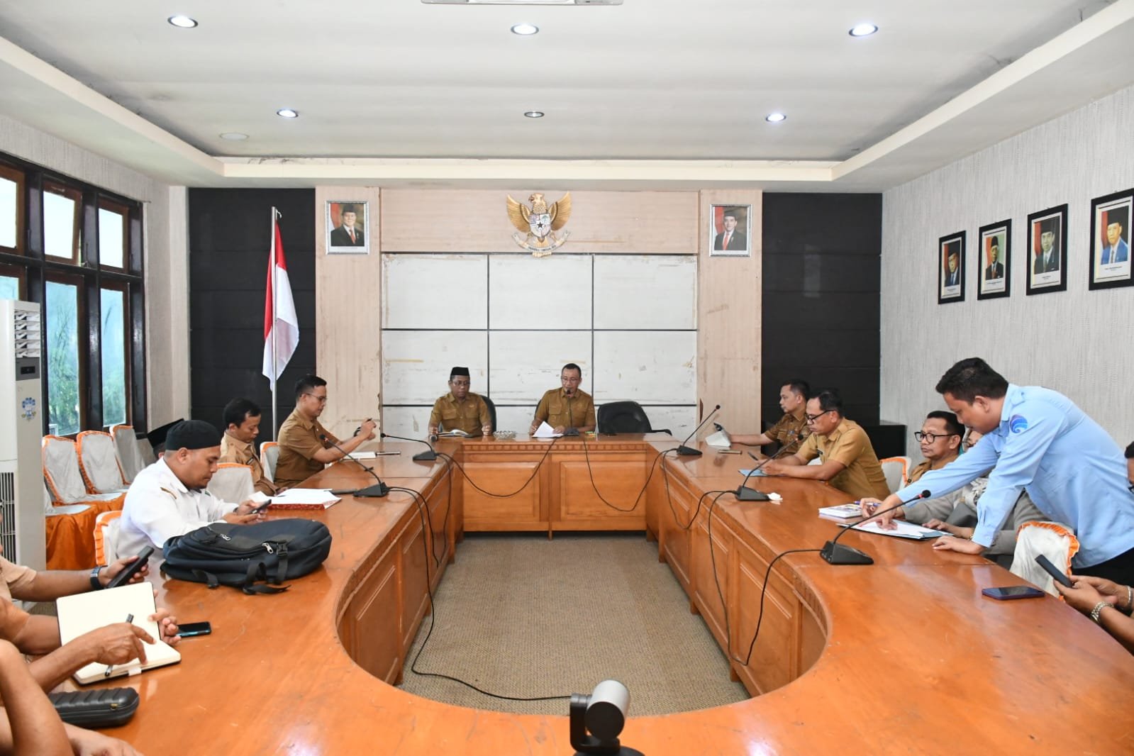 Rapat Panitia Tahun Pemkab Boalemo. (Sumber Foto: Prokopim)