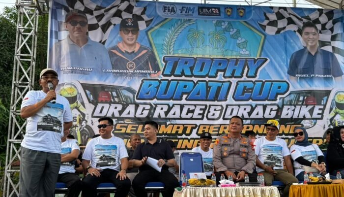 Berlangsung Meriah, Event Drag Bike dan Drag Race Sukses Digelar di Boalemo