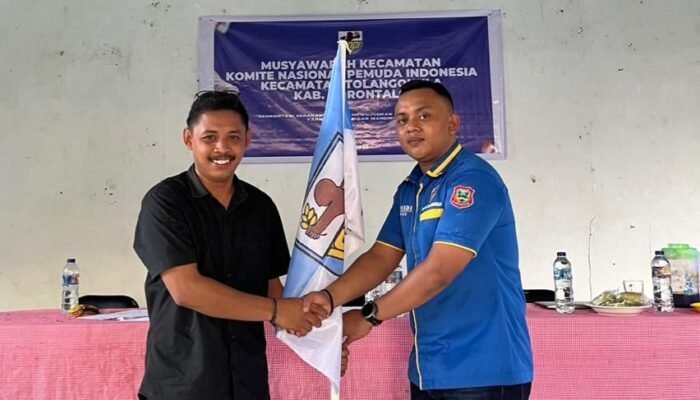 Fengki Kau Resmi Terpilih Jadi Ketua KNPI Tolangohula, Janji Bawa Gerakan Pemuda Lebih Progresif