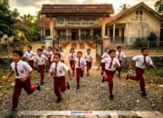 Ilustrasi Siswa Sekolah Rakyat Wonosari.