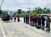 BPBD Boalemo Bersama Unsur Gabungan Terus Melakukan Pencarian Korban Hanyut di Sungai Lahumbo. (Sumber Foto: Istimewa)