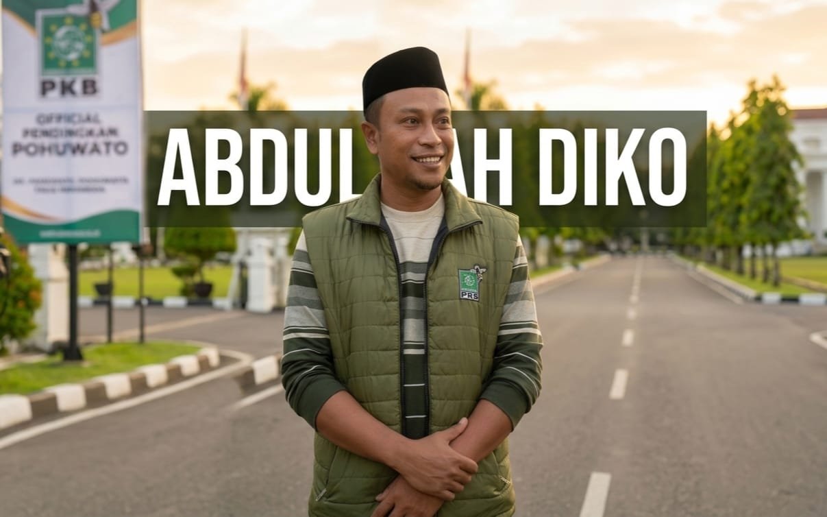 Ketua DPC PKB Pohuwato, Abdullah K. Diko