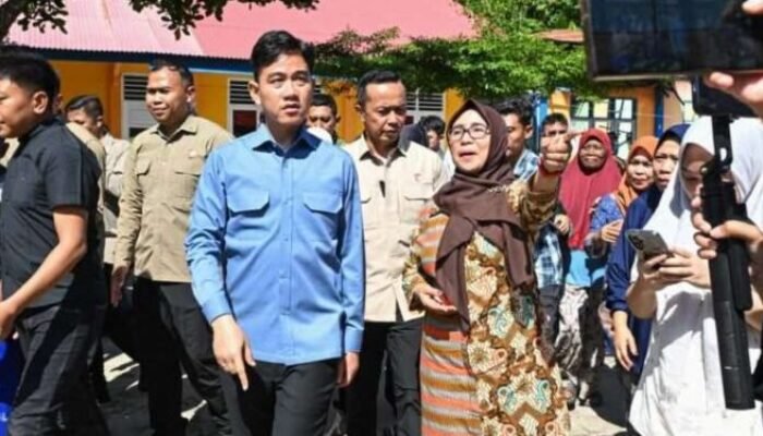Tinjau Pembangunan Bendungan di Bone Bolango, Wapres Gibran Sempatkan Tinjau SDN 07 Bolango Utara