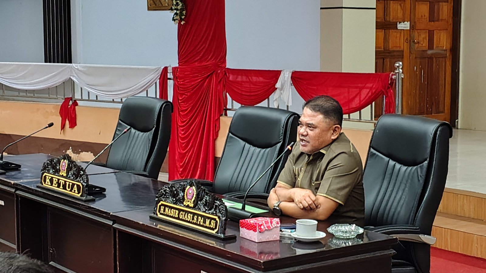 Ketua Pansus Pajak dan Retribusi, Nasir Giasi