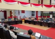 Pansus Pajak dan Retribusi DPRD Pohuwato Menggelar rapat bersama Pemerintah daerah dan Manajemen BJA Group