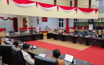 Pansus Pajak dan Retribusi DPRD Pohuwato Menggelar rapat bersama Pemerintah daerah dan Manajemen BJA Group