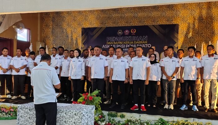 Nasir Giasi Cetak Hattrick, Formasi Askab PSSI Pohuwato Periode 2025 – 2029 Diperkuat Anak Muda