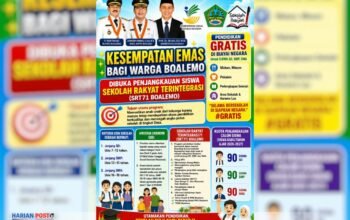 Pemkab Boalemo, Buka Pendaftaran Siswa Baru Sekolah Rakyat Wonosari, Kabupaten Boalemo. (Foto: Istimewa)