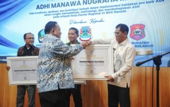 Sistem Merit Berjalan Sukses, Bone Bolango Diganjar Penghargaan oleh BKN
