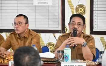 Bupati Rum Pagau dan Wabup Lahmuddin Sukses Jemput Proyek Pemerintah Pusat. (Foto: Prokopim/Arif)