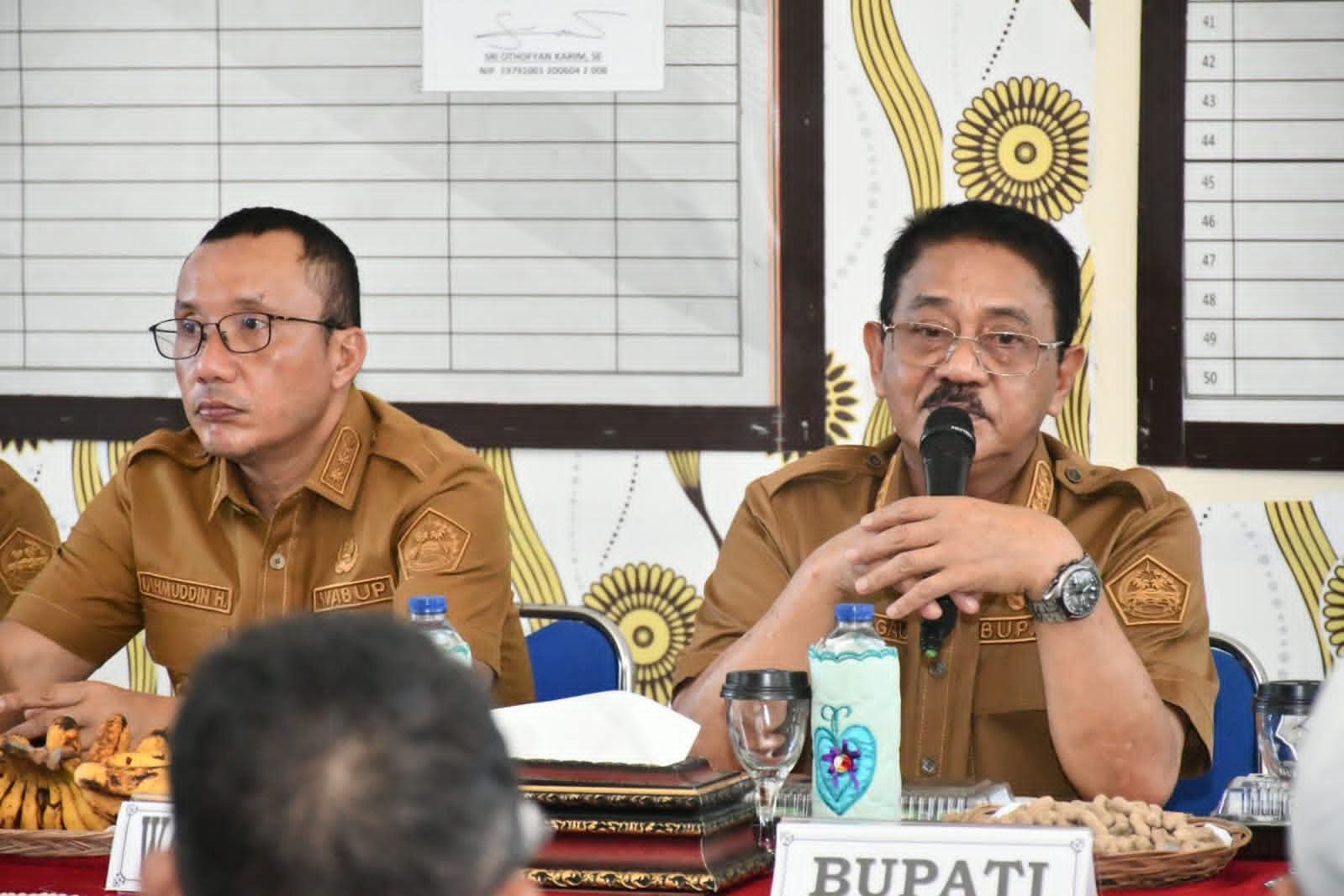Bupati Rum Pagau dan Wabup Lahmuddin Sukses Jemput Proyek Pemerintah Pusat. (Foto: Prokopim/Arif)