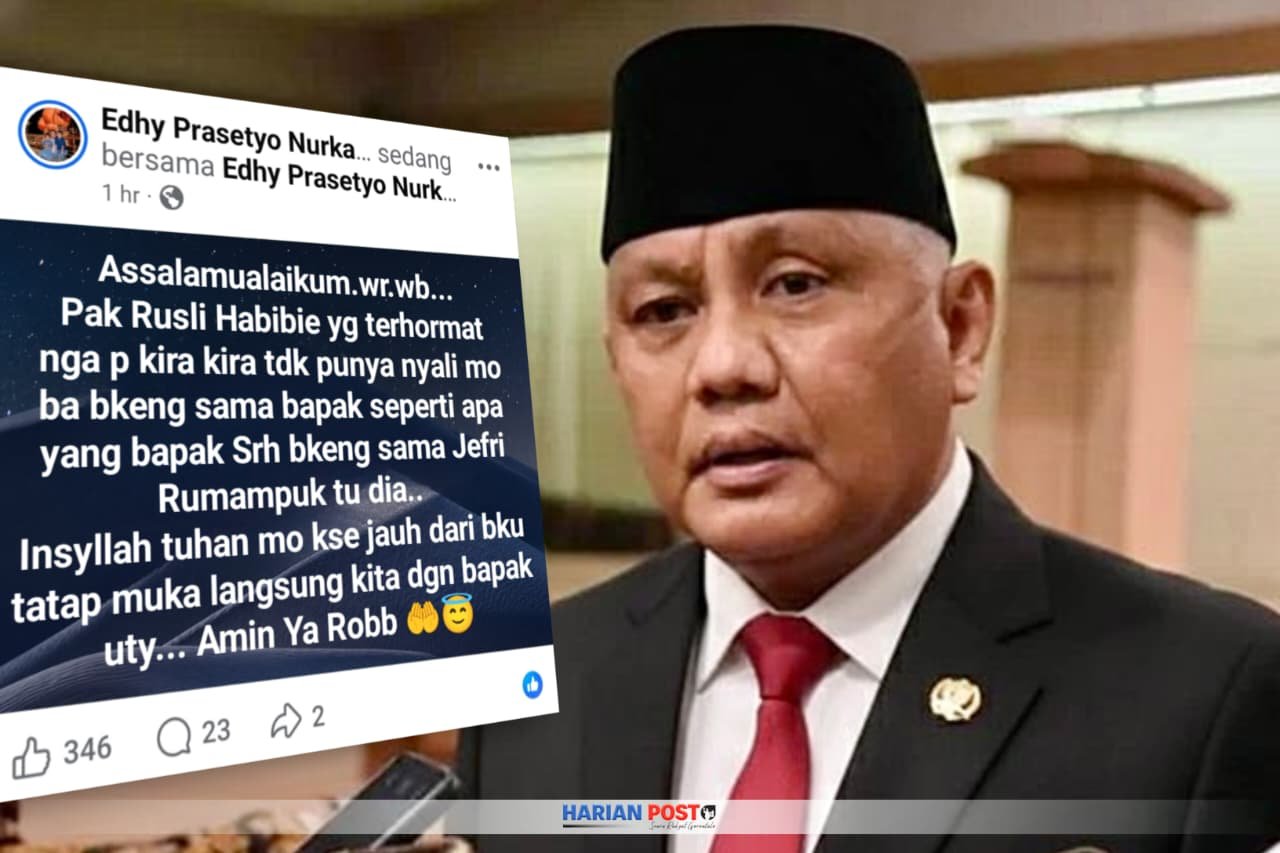 angkap Layar Akun Facebook Edhy Prasetyo Nurkamiden/ Rusli Habibie/Foto: Fraksigolkar.