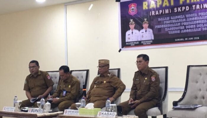 Perkuat Fiskal Daerah, Bupati Bone Bolango Dorong OPD Gotong Royong Genjot PAD