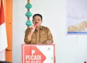 Bupati Boalemo, Rum Pagau Buka Bimtek Literasi Informasi Kabupaten Boalemo. (Sumber Foto: Prokopim/Arif)
