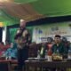 Bupati Ismet saat memberikan sambutan dalam acara pelantikan pengurus Dasawisma Kecamatan Suwawa Tengah. (Sumber Foto: Kominfo)