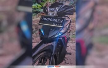 Kendaraan Milik Warga Desa Tangga Jaya, Lukman Sante yang Hilang. (Foto Istimewa)