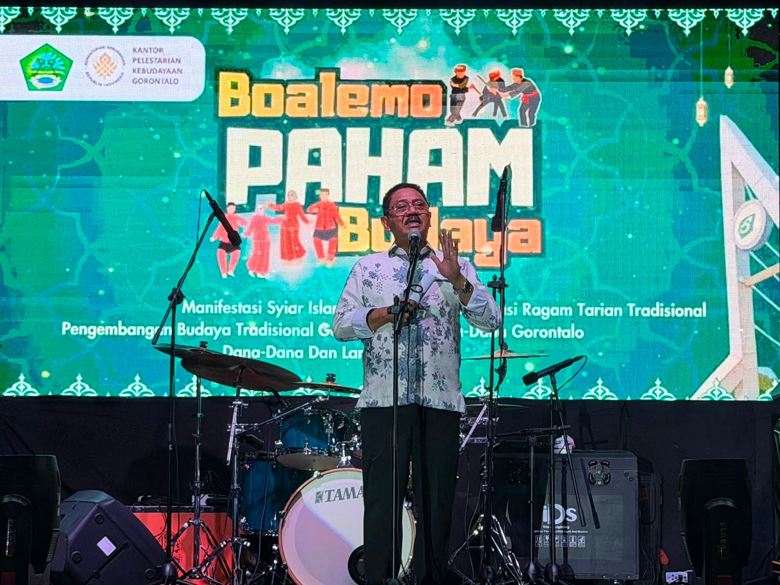 Pembukaan Boalemo Paham Budaya. (Foto Istimewa)