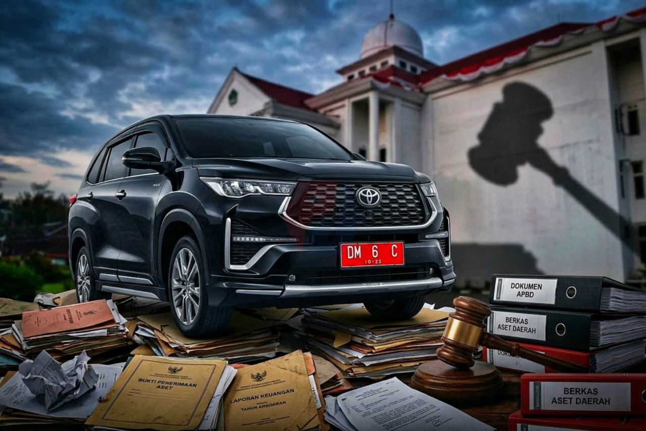 Foto Ilustrasi Mobil Dinas Pemda Boalemo yang Dipinjam Pakaikan ke Kejati Gorontalo. (Foto: harianpost)