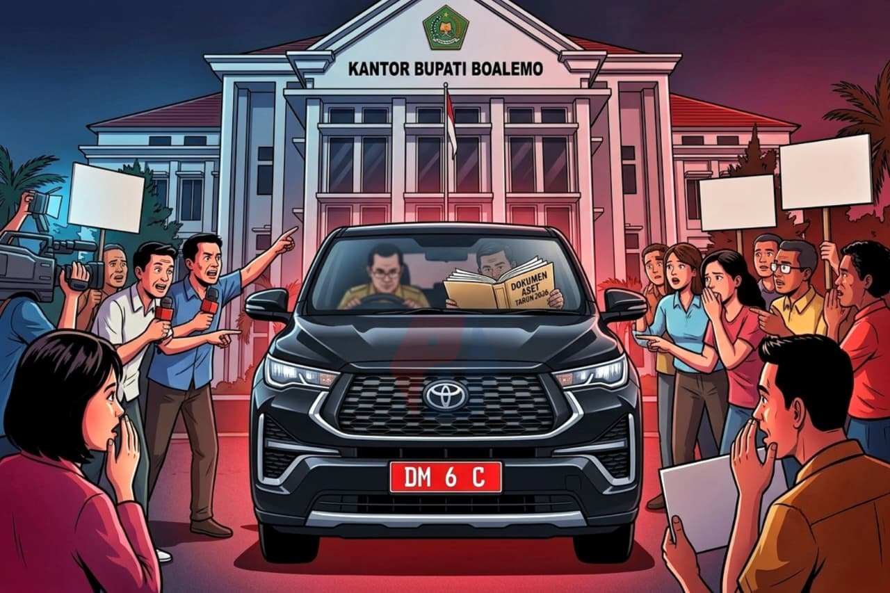 Foto Ilustrasi Mobil Dinas Pemda Boalemo yang Dipinjam Pakaikan ke Kejati Gorontalo. (Foto: harianpost)