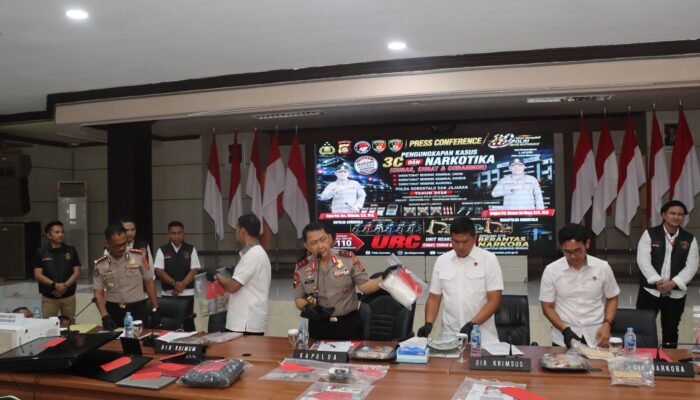 Kapolda Gorontalo Tegaskan Tidak Ada Ruang bagi Pelaku Kriminal, Kasus PETI hingga Narkoba Diungkap
